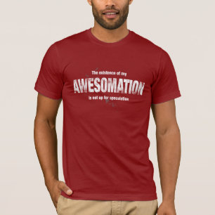 Das Bestehen meines AWESOMATION Shirts