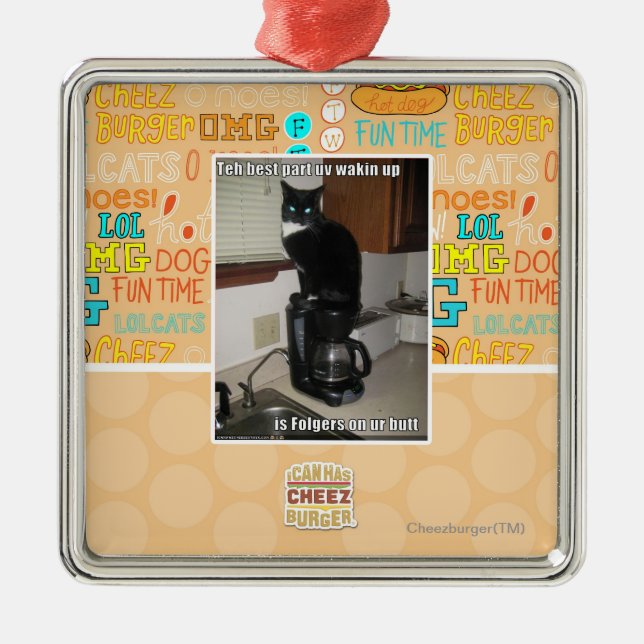 das bestes Teil UVwakin oben Ornament Aus Metall (Vorne)