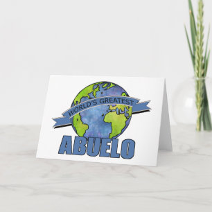Das bestste Abuelo der Welt Karte