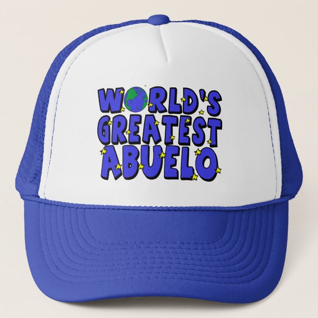 Das bestste Abuelo der Welt Truckerkappe (Vorderseite)