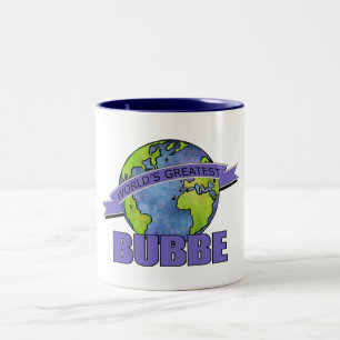 Das bestste Bubbe der Welt Zweifarbige Tasse