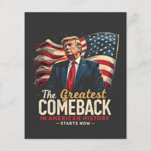 Das Bestste Comeback in der amerikanischen Geschic Flyer