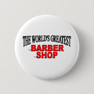 Das bestste der Friseur-Geschäft der Welt Button