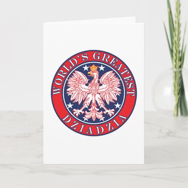 Das bestste Dziadzia der Welt Karte (Vorderseite)