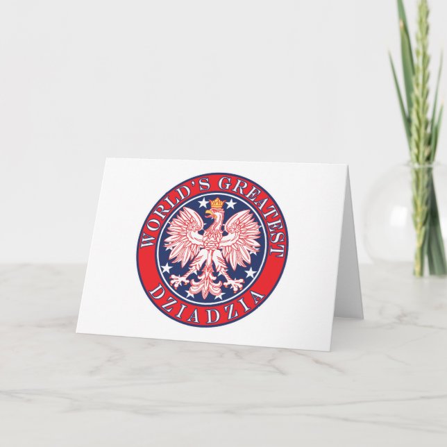 Das bestste Dziadzia der Welt Karte (Vorderseite)