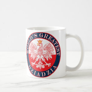 Das bestste Dziadzia der Welt Tasse