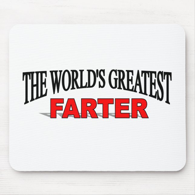 Das bestste Farter der Welt Mousepad (Vorne)