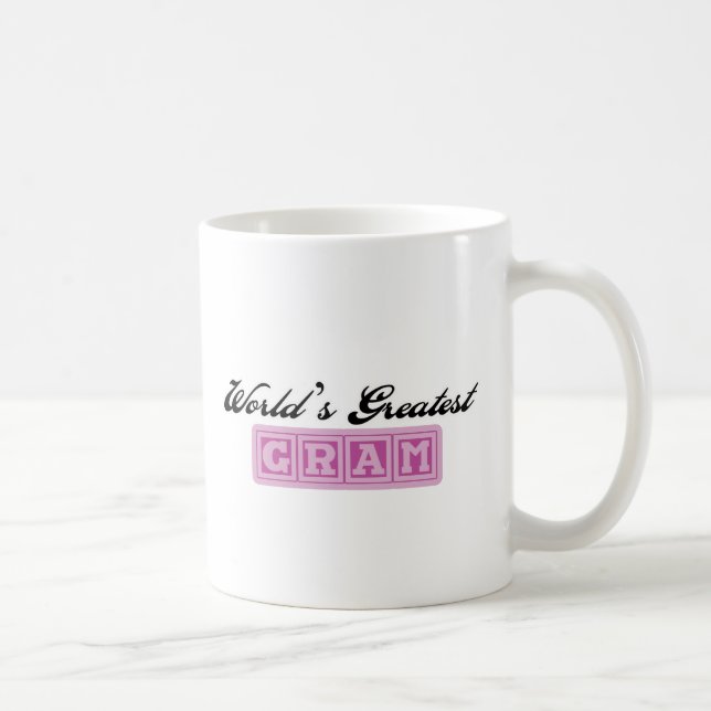 Das bestste Gramm der Welt Tasse (Rechts)