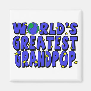 Das bestste Grandpop der Welt Magnet
