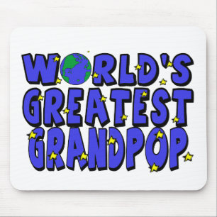 Das bestste Grandpop der Welt Mousepad