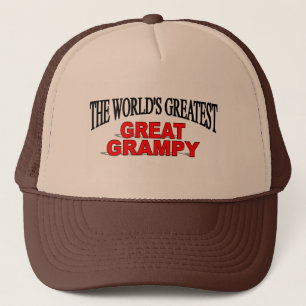Das bestste große Grampy der Welt Truckerkappe