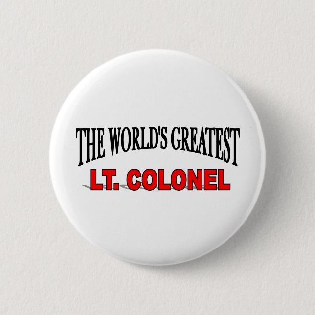 Das bestste lt Oberst der Welt Button (Vorderseite)