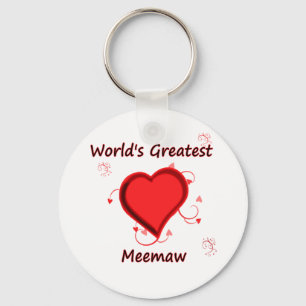 Das bestste meemaw der Welt Schlüsselanhänger