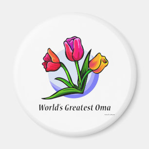 Das bestste Oma der Welt Magnet