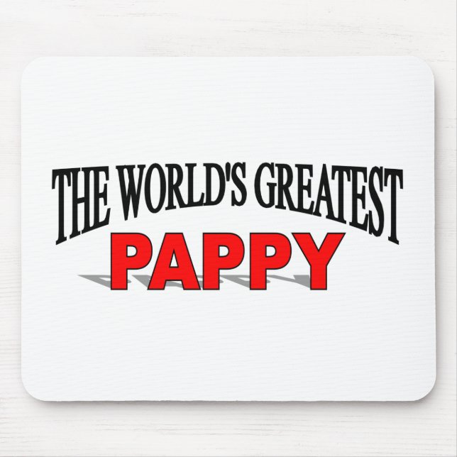 Das bestste Pappy der Welt Mousepad (Vorne)