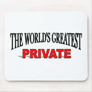 Das bestste private der Welt Mousepad