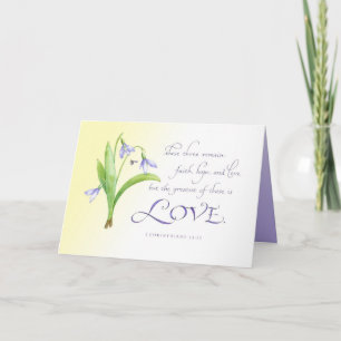 Das Bestste von diesen ist Liebe Karte