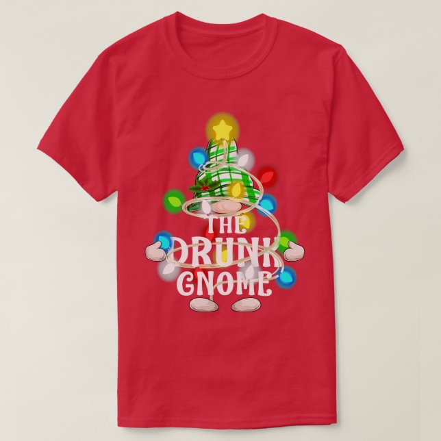 Das Betrunkene Weihnachts-Matching-Shirt der Famil T-Shirt (Design vorne)
