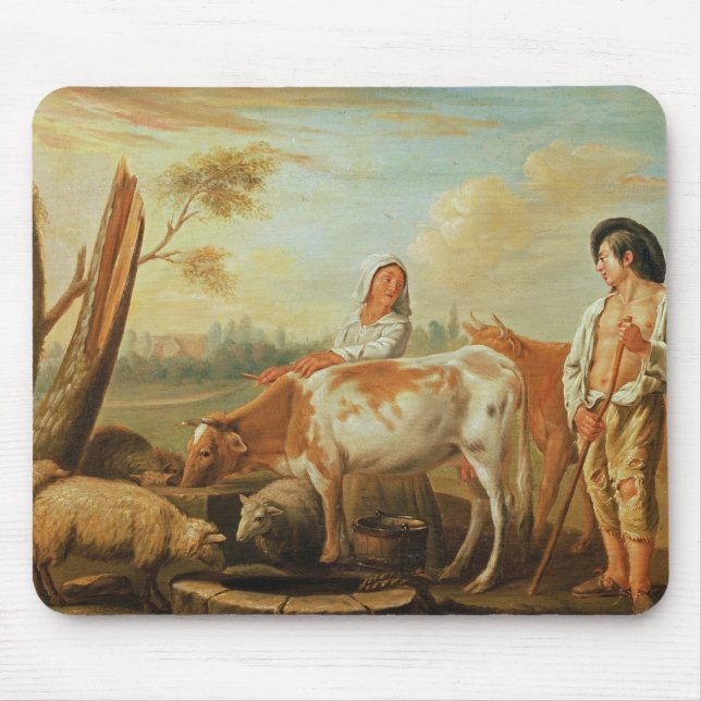 Das Bewässerungs-Loch Mousepad (Vorne)