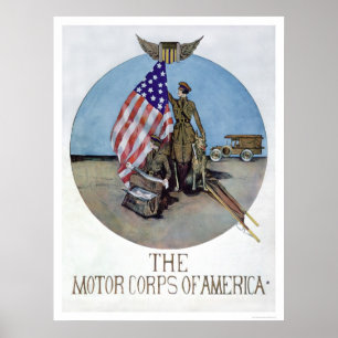 Das Bewegungskorps von Amerika (US02075) Poster
