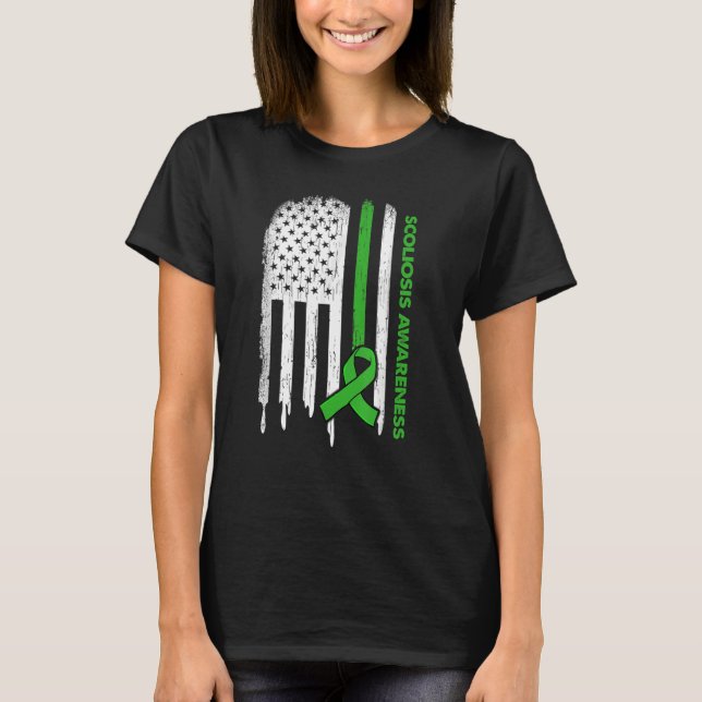 Das Bewusstsein der USA für die Umweltzerstörung T-Shirt (Vorderseite)