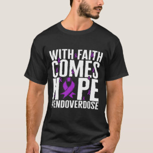 Das Bewusstsein für Arzneimittelüberdosierung mit T-Shirt