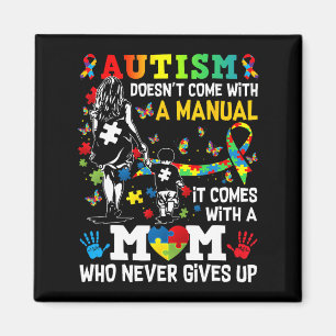 Das Bewusstsein für Autismus 2025 enthält kein Han Magnet