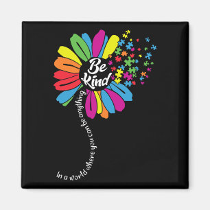 Das Bewusstsein für Autismus ist in einem Wortgewi Magnet