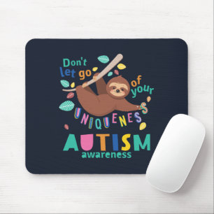 Das Bewusstsein für Autismus Lasse nicht Ihrer Ein Mousepad