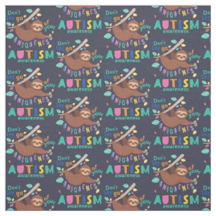 Das Bewusstsein für Autismus Lasse nicht Ihrer Ein Stoff