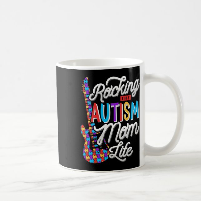Das Bewusstsein für Autismus-Mama Kaffeetasse (Rechts)