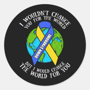 Das Bewusstsein für das Abklingen des Syndroms, da Runder Aufkleber