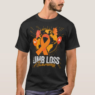 Das Bewusstsein für den Verlust des Limb tragen wi T-Shirt