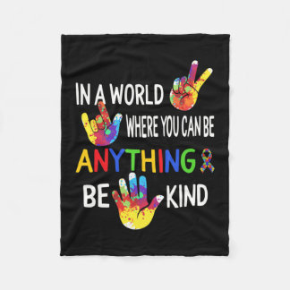 Das Bewusstsein für die Welt sei ein nettes Sprach Fleecedecke