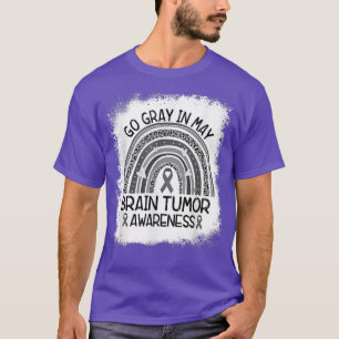 Das Bewusstsein für Hirntumoren wird im Mai T-Shir T-Shirt