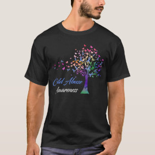 Das Bewusstsein für Kindesmissbrauch in der Multif T-Shirt
