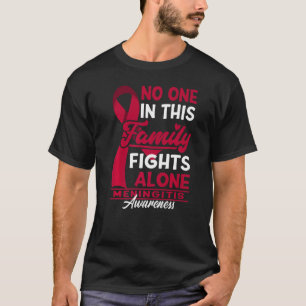 Das Bewusstsein für Meningitis in diesem Familienk T-Shirt
