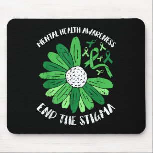 Das Bewusstsein für psychische Gesundheit beendet  Mousepad