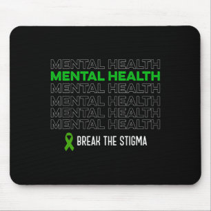 Das Bewusstsein für psychische Gesundheit bricht d Mousepad