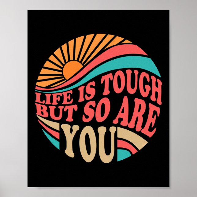 Das Bewusstsein für psychische Gesundheit im Monat Poster (Vorne)