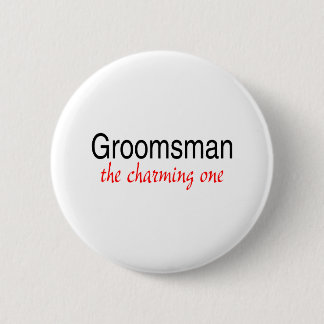 Das Bezaubern (Trauzeuge) Button