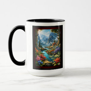 Das bezaubernde Land Kalakoff Kunst von Xzendor7 Tasse