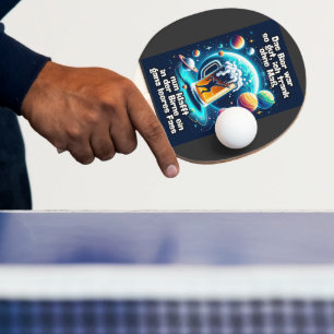 Das Bier im Kopf  Tischtennis Schläger
