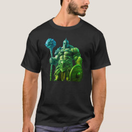 Das Biest - hält ein großes Holzkeule T-Shirt