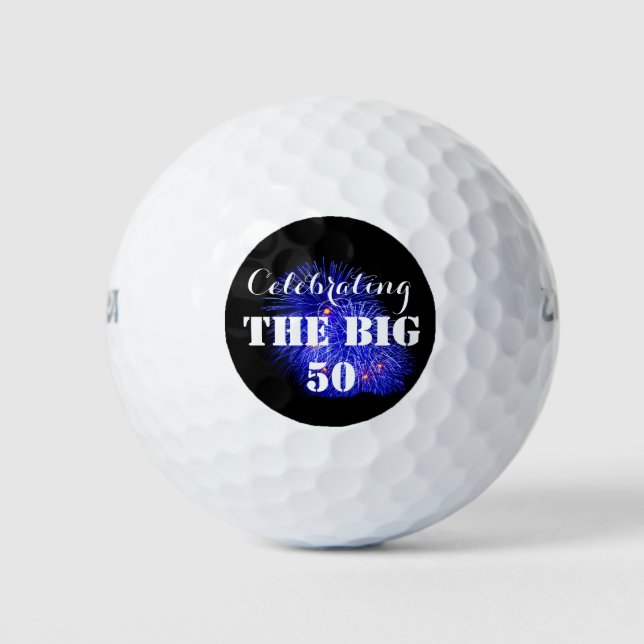 DAS BIG 50 - GOLFBALL (Vorderseite)