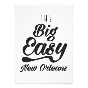 Das Big Easy New Orleans Fotodruck