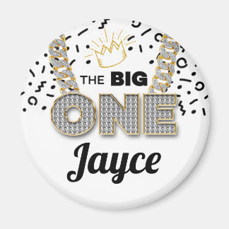 Das BIG One Hip Hop First Birthday Magnet