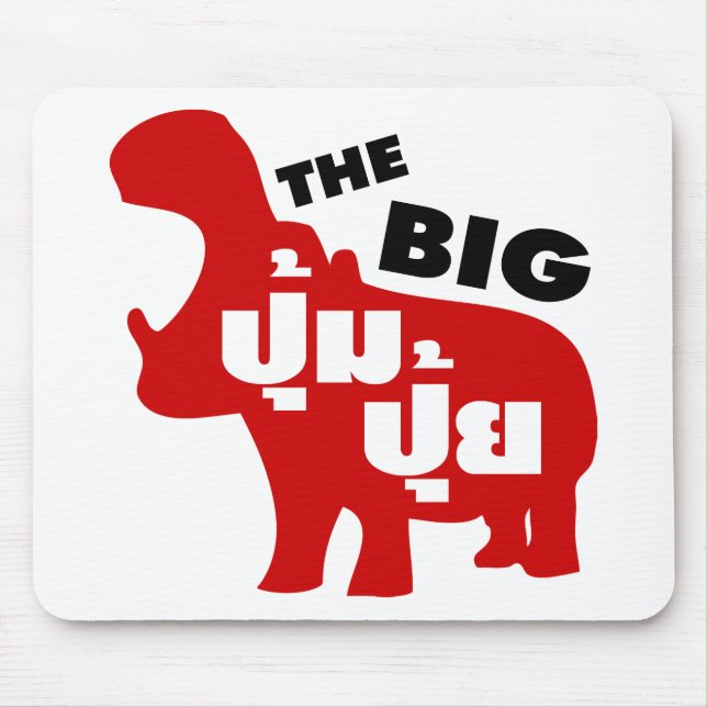 DAS BIG PUM PUI Ō Fat in Thai Language Mousepad (Vorne)