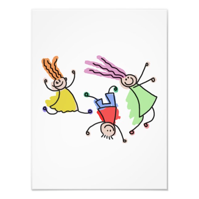 Das Bild Ihres Kindes Fotodruck (Vorne)