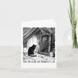 Das Bild von Dorians Katze Karte